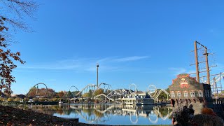 Halloween Thrills at Heide Park A Spooky Day Trip Filled with Roller Coaster Fun HalloweenWeekend [upl. by Bruno4]