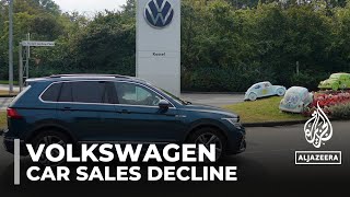 Volkswagen’s potential factory closures approximately 500000 unsold cars annually [upl. by Eendys]