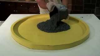 How to make a Concrete Terrazzo Table GFRC  DIY  Easy [upl. by Mukul]