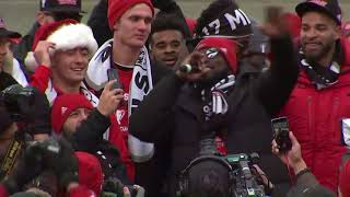 Jozy Altidore Delivers EPIC MLS Cup Parade Speech [upl. by Bren]