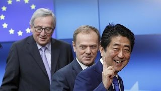 Japan und die EU Neubelebung der Gespräche über ein Freihandelsabkommen [upl. by Lemal467]