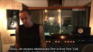 BEHEMOTH  Episode IV  Vocal Tracking 2009 ev OFFICIAL BEHIND THE SCENES [upl. by Emlynne]