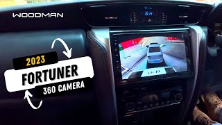 Woodman customer review of Toyota Fortuner with 360 Bird View Camera car music system [upl. by Nellie]