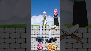 ইসলামিক ছেলেটির মা vs সৎ মা  Islamic video cartoon shorts trending ytshorts foryou [upl. by Dedrick70]