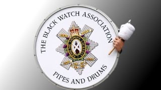 Black Watch pipes and drums [upl. by Leifer]