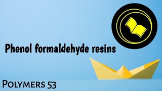 Phenol formaldehyde resins Phenolic resins in Hindi [upl. by Salene788]