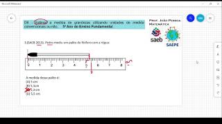 Descritor 6 Matriz de Referência SAEB e SAEPE MATEMÁTICA  5º Ano do Ensino Fundamental [upl. by Ventre]