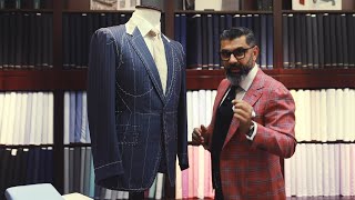 Key features of a Real Bespoke Suit  Prakash Parmar BespokeDubai [upl. by Tran]