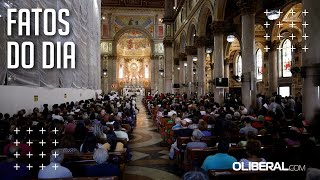 Quartafeira de cinzas católicos celebram início da Quaresma [upl. by Sonitnatsok719]