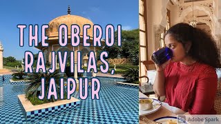 The Oberoi Rajvilas Jaipur Staycation A perfect weekend getaway [upl. by Elyac]