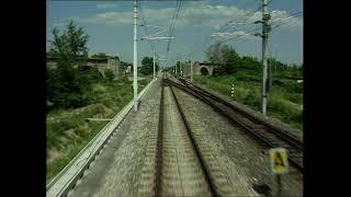 Lokorama  Die Nordbahn  Wien Nord  Bernharsthal auf dem Führerstand der 104200652 [upl. by Anaed]