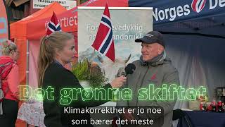 Norgesdemokratenes leder Geir Ugland Jacobsen om klima [upl. by Asiak]