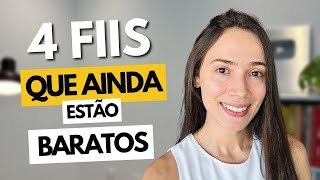 4 Fundos Imobiliários QUE AINDA ESTÃO BARATOS [upl. by Esinahs]