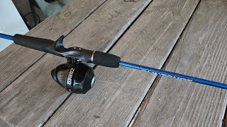 Zebco 202 Slingshot Fishing Pole Combo Review [upl. by Ettennan]