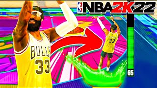 2WAY SLASHING PLAYMAKER  BIGGEST GREEN WINDOW JUMPSHOT  UNSTOPPABLE in NBA 2K22 [upl. by Raybin]