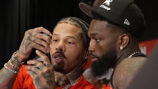 Gervonta Davis SHOWS Frank Martin a video of HURTING him in SPARRING infront of Floyd Mayweather [upl. by Ahtamat]