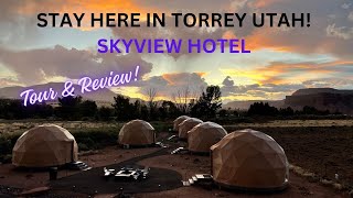 Skyview Hotel Torrey Utah  A Must Stay amp Affordable Five Star Hotel at Capitol Reef NP TourReview [upl. by Digdirb]