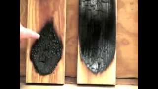 Fire Retardant Coating for Wood [upl. by Tanberg]