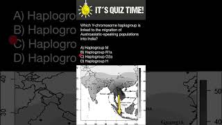 Which haplogroup is linked to the migration of Austroasiaticspeaking populations into India [upl. by Tenneb]