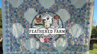 Irish Chain Quilt from Feathered Farm Quilts [upl. by Avelin424]