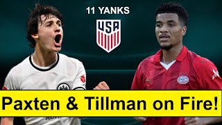 Malik Tillman GOAL Paxten Aaronson ASSIST Dest amp Paredes IMPRESS l USMNT Top 10 [upl. by Eelyram46]