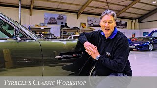 Aston Martin DBS V8  1960s British icon restored  Tyrrells Classic Workshop [upl. by Annirok658]