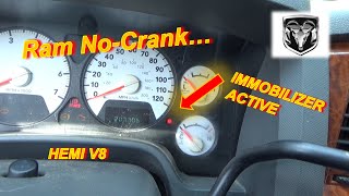 Ram NO CRANK after Starter Replacement Its NOT what you think [upl. by Lawton]