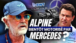 ALPINE bientôt MOTORISÉ par MERCEDES [upl. by Ahsirk]