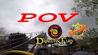 Dragons Fury 4K POV Chessington World Of Adventures [upl. by Ahtnams]