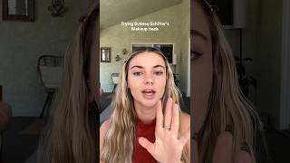 Trying Sydney Schiffer’s concealer makeup hack makeup makeuphack concealerhacks makeuptutorial [upl. by Ozneral]