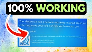 KMode Exception not handled error in Windows 11 SOLVED [upl. by Arjan]