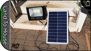 100w Cyberdax Light with Solar Panel [upl. by Bettina]