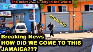 Montegobay Jamaica officially named Most Dangerous city in the World [upl. by Arebma]