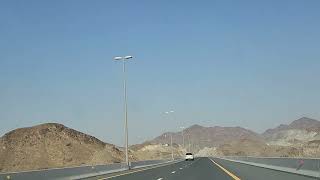 Roadside Scenery on the Way to Fujeirah Zebus Vlogs in UAE [upl. by Ullman]