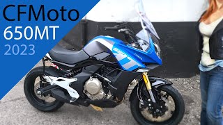 CFMoto 650MT 2023  Quick LOOK [upl. by Nwahsor248]