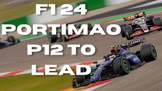 P12 to Lead in Portimao  F1 24 League Race [upl. by Ahsier]