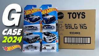 Unboxing Hot Wheels 2024  G Case [upl. by Saretta]