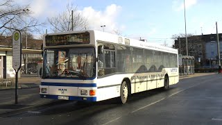 Sound Bus MAN NL 222  WESJA 376  Wettels Touristik GmbH Rheinberg Kreis Wesel [upl. by Aliahkim]