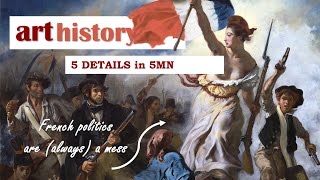 Liberty Leading the People by Delacroix  🎨 How to read a painting [upl. by Esydnac]