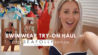 SEAFOLLY SWIMWEAR TRYON HAUL 2024 SWIMWEAR [upl. by Alejandro]