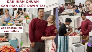 KHIANGTE COUPLE HOME EP3 KAN RIAK LÛT DAWN TATHIANTEN MIN RAWN HNATLAN PUI SUAU SUAU🥰 VLOG [upl. by Coward393]