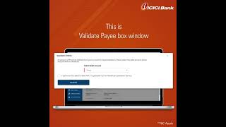 How to validate Beneficiary with ICICI Bank Corporate Internet Banking [upl. by Analed539]