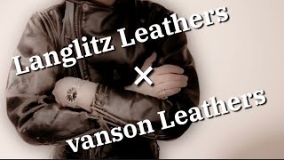 革ジャンラングリッツレザーとバンソンについて【Langlitz Leathers＆vanson Leathers】ライダースジャケット [upl. by Kiryt]