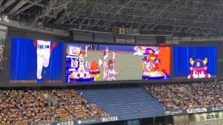 20231104 コナミpresents無しの｢Yes！ハリセンタイム｣ 5回ｳﾗ終了後 ｵﾘｯｸｽ･ﾊﾞﾌｧﾛｰｽﾞ主催試合ｲﾍﾞﾝﾄ ｳｲﾝｸﾞﾋﾞｼﾞｮﾝも稼働京ｾﾗﾄﾞｰﾑ大阪･上段内野3塁 [upl. by Aed]