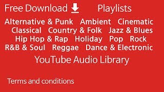 Channel trailer  YouTube audio library [upl. by Bergman889]