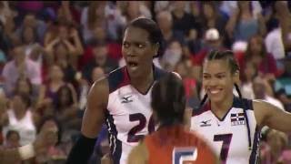 Republica Dominicana vs Puerto Rico  XV Copa Panamericana de Voleibol 2016 Final  Parte 2 [upl. by Borgeson]