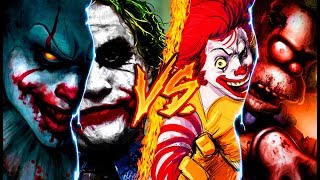 PENNYWISE amp JOKER VS RONALD MCDONALD amp KRUSTY ║ COMBATES MORTALES DE RAP ║ JAYF FT VARIOS ARTISTAS [upl. by Yran]