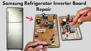 Samsung Refrigerator Inverter Control Board Faults Repair Tips [upl. by Nohshan]