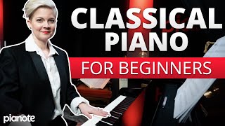 3 Classical Pieces That Are Perfect For Beginners Piano Lesson [upl. by Ahsila176]