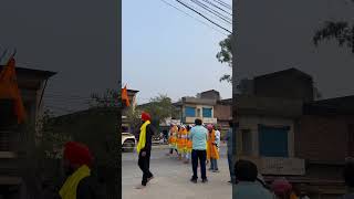 Waheguru ji ❤️🙏🏻  nagar kirtan mamun PATHANKOT 📍waheguruji pathankot gurunanakdevji kirpa [upl. by Nolat]